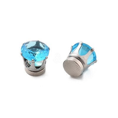 Cubic Zirconia Clip-on Earrings EJEW-L100-01P-01-1