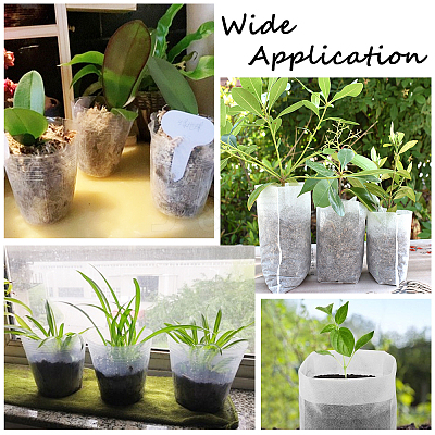 Transparent Plastic Gardening Pot TOOL-GA0001-37-1