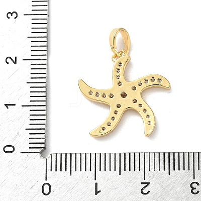 Brass Micro Pave Cubic Zirconia Pendants LS-KK-K305-11E-G-1
