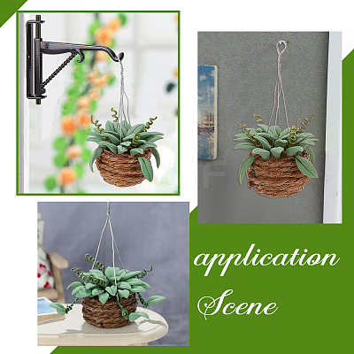 2Pcs Polymer Clay Plants AJEW-AR0004-94-1