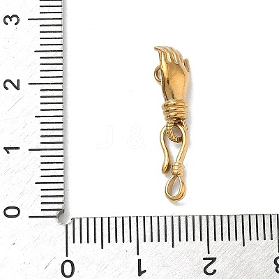 304 Stainless Steel S-Hook Clasps LS-STAS-G373-04G-03-1