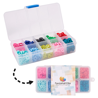 Handmade Polymer Clay Beads CLAY-PH0001-12B-1