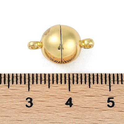 Rack Plating Brass Magnetic Clasps KK-Z070-20G-02-1