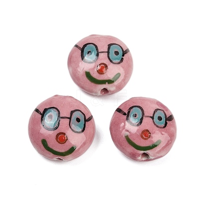 Handmade Porcelain Beads PORC-I029-08D-1