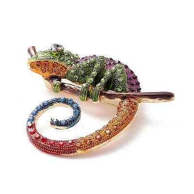 Alloy Enamel Brooches X1-JEWB-P012-06A-1