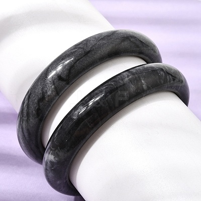 Natural Gemstone Bangles for Women BJEW-R296-08-1