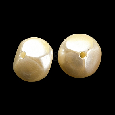 ABS Plastic Imitation Pearl Bead KY-C017-16-1