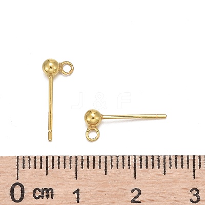925 Sterling Silver Ear Stud Findings STER-K167-042B-G-1