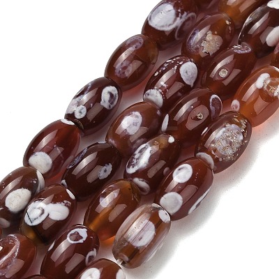 Natural Agate Beads Strands G-F811-B01-01-1