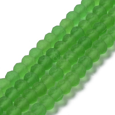 Transparent Glass Beads Strands EGLA-A034-T10mm-MD11-1