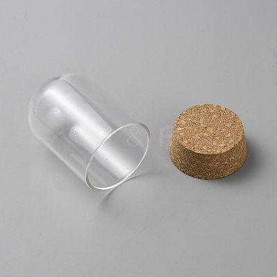 Transparent Glass Dome Cover AJEW-WH0314-289D-1