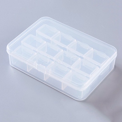 Plastic Bead Containers CON-L009-08-1