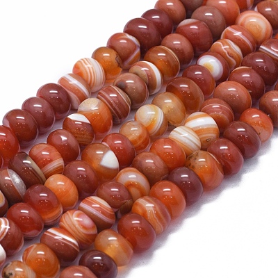 Natural Red Agate Beads Strands G-I245-68A-1