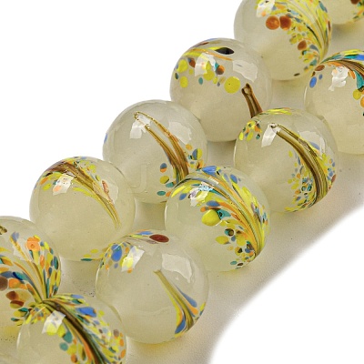Handmade Lampwork Beads Strands LAMP-L079-05H-1