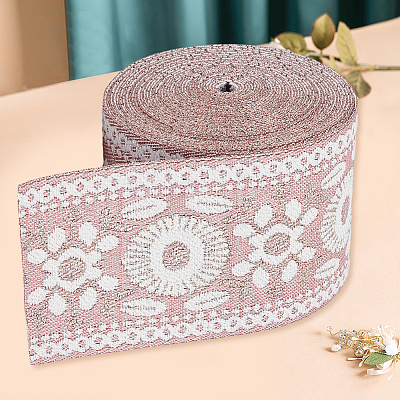 5M Vintage Jacquard Polyester Ribbon OCOR-CY0004-44C-1