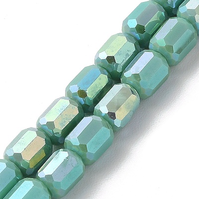 Electroplate Glass Beads Strands EGLA-D030-06E-1