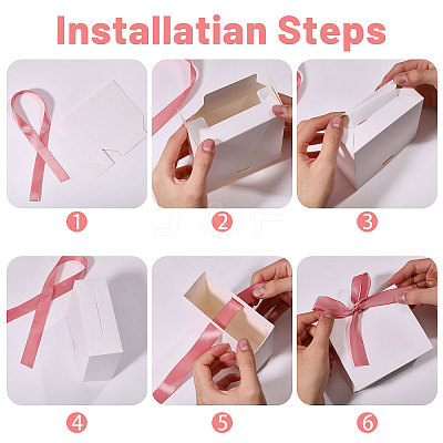 Rectangle Paper Storage Candy Boxes CON-WH0095-202A-1
