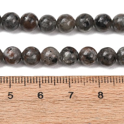 Natural Fluorescent Syenite Rock(Glow under UV Light) Beads Strands GG-NH0012-A01-6mm-1