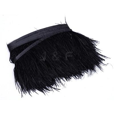 Fashion Ostrich Feather Cloth Strand Costume Accessories FIND-R030-8-10cm-14-1