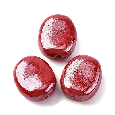Handmade Polymer Clay Beads PORC-K005-01A-05-1