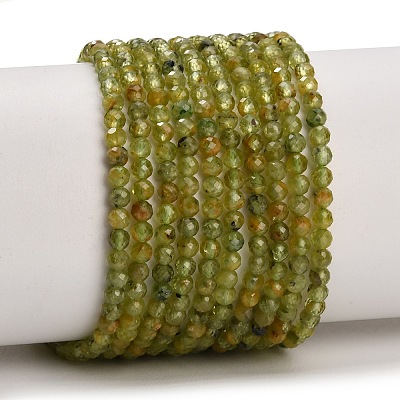 Natural Peridot Beads Strands GG-CBA753B-A04-3mm-1