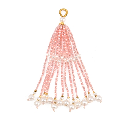 Transparent Glass & Plastic Beads Big Pendants GLAA-B038-01E-1