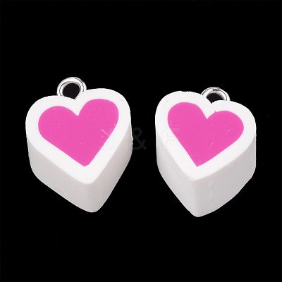 Handmade Polymer Clay Pendants CLAY-T013-10-1