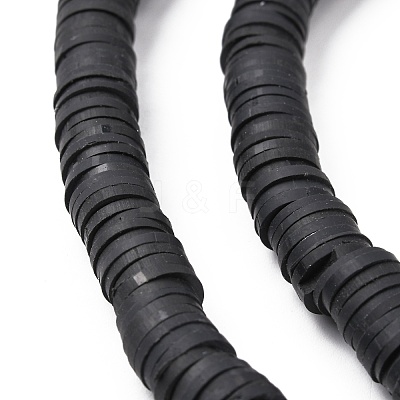 Handmade Polymer Clay Beads Strands CLAY-R089-8mm-Q029-1