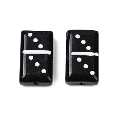 Baking Paint Glass Enamel Beads LAMP-R004-02B-1