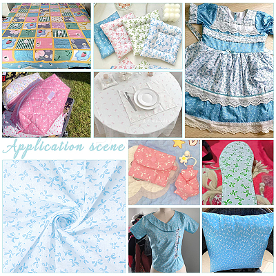 Cotton Fabric DIY-WH0308-839B-1