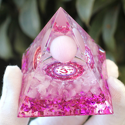 Orgonite Pyramid Resin Energy Generators PW-WG94568-11-1