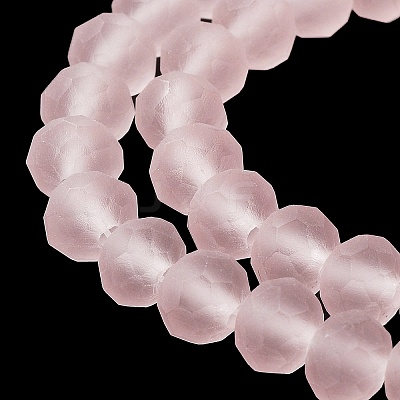 Transparent Glass Beads Strands EGLA-A034-T6mm-MD22-1