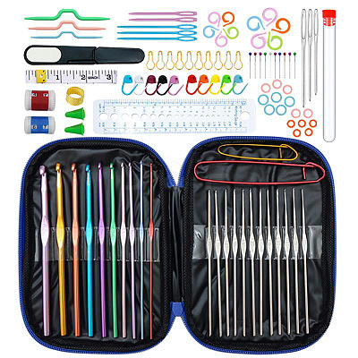 DIY Hand Knitting Craft Art Tools Kit for Beginners WG89376-04-1