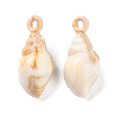 Opaque Acrylic Pendants OACR-U004-06F-1