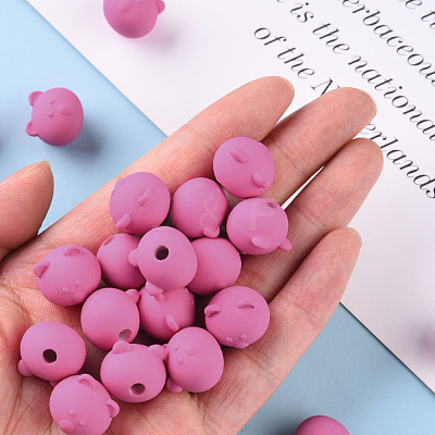 Acrylic Beads OACR-S039-06-82-1
