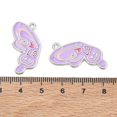 Alloy Enamel Pendants AL-CBA292F-01C-P-1