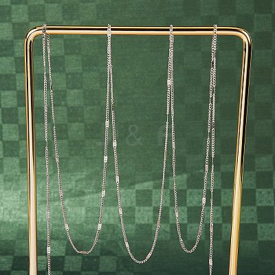 304 Stainless Steel Figaro Chains CHS-SZ0001-02P-1