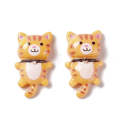 Opaque Resin Cabochons X-RESI-G031-22-1