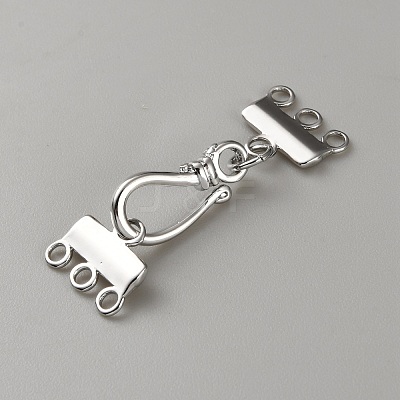 Brass Hook and S-Hook Clasps FIND-WH20019-180P-1