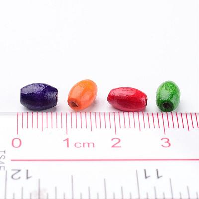 Lead Free Oval Natural Wood Beads X-TB096Y-1