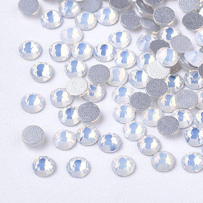 Glass Rhinestone Flat Back Cabochons RGLA-S002-04SS-35-1
