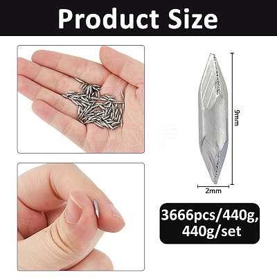 Stainless Steel Beads STAS-WH0017-062-1
