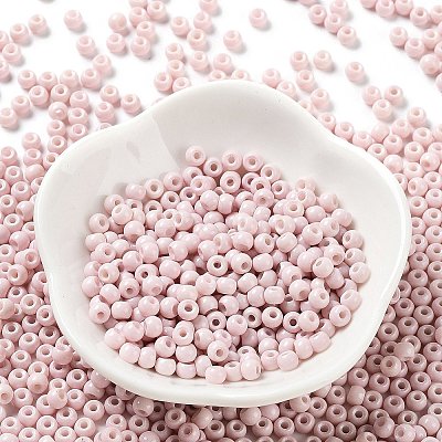 Baking Paint Glass Seed Beads SEED-H002-I-A526-1