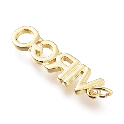 Brass Pendants ZIRC-I048-15G-05-1