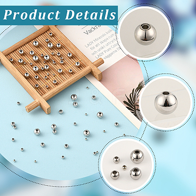 250Pcs 5 Styles Rack Plating Brass Spacer Beads KK-PA0001-02P-1