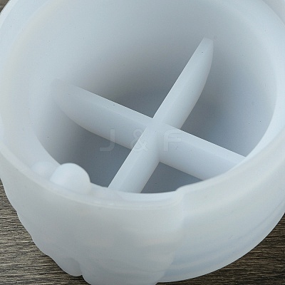 Christmas Theme DIY Silicone Candle Holders Molds LS-SIMO-G005-02A-1