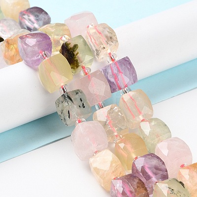 Natural Mixed Gemstone Beads Strands G-B065-A09-1