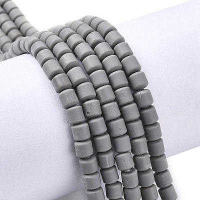 Handmade Polymer Clay Bead Strands X-CLAY-ZX006-01-187-1