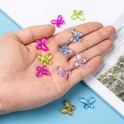 Transparent Acrylic Beads X-TACR-R13-M-1
