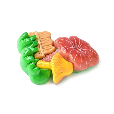 Opaque Resin Cabochons X1-RESI-D310-01A-1